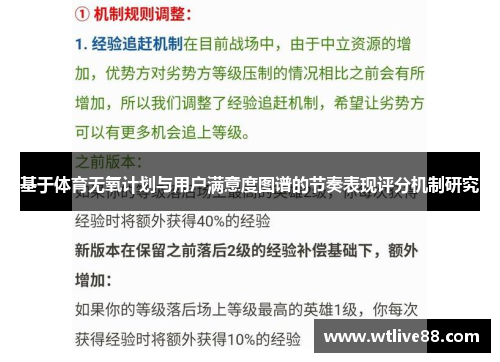基于体育无氧计划与用户满意度图谱的节奏表现评分机制研究